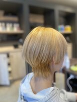 ヘアメイク アース ユーカリが丘店(HAIR & MAKE EARTH)&nbsp;ハイトーン×ショート