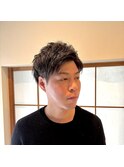 好印象間違いなし!アップバングスタイル