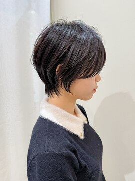 トッカ ヘアアンドトリートメント 難波店 ナチュラルボブ前髪ありイメチェン20代30代40代50代ショートボブ