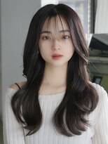 エインアンリー 明治神宮前(AIN.ANLY.)&nbsp;デジタルパーマくびれロングイメチェンレイヤーパーマ前髪