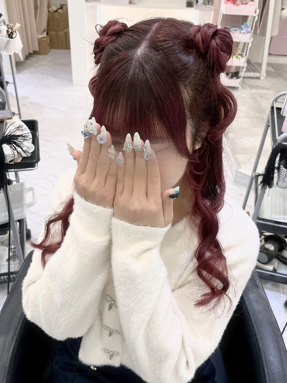 くらげハーフツイン/梅田ヘアセット：L246146465｜クラン 梅田店(clan