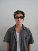 スパイキーショート ハイライト パンク 福岡