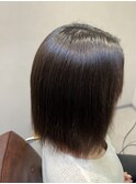 ボブの縮毛矯正