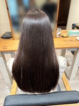 エヌラナチュール (N la nature)の写真/【横浜東口徒歩6分】話題のAMASIAトリートメント取扱い店！ダメージ補強と保湿に特化した髪質改善◎