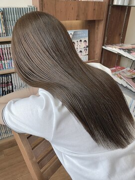 ヘアークルーズピース (hair cruise Piece) ブリーチなしダブルカラー／ミルクティーグレージュ