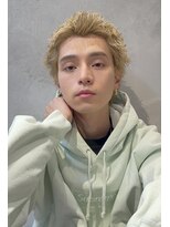 キャンバス バイ ネオリーブ 横浜西口(Canvas by neo.)&nbsp;横浜★メンズハイトーンスパイキーショート