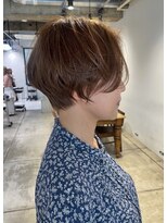 ダンボ(DUMBO)&nbsp;＜kacho＞くびれショート　マッシュショート　ベージュカラー