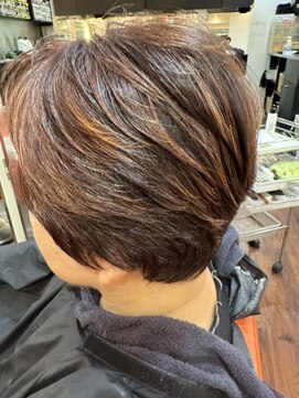 エッジオリジネーション 三宮店(edge origination) リバースに流してアンダーはタイトに!