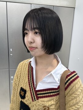 ザザ ZA/ZA 茗荷谷 ぷつっとボブ/髪質改善/顔周りレイヤー