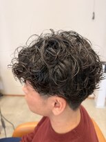 アクセスムーン 上水戸店(Access Moon) MEN’S HAIR/波巻きツイストスパイラル/リバースセンターパート