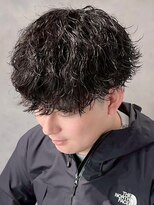 ソウル 福山駅前店(SOUL.) ツイストスパイラルパーマ ツーブロック マッシュヘア 20代 30代