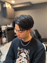 ザ ブライト バーバー(The BRIGHT BARBER)&nbsp;七三マッシュバリカン下 6mm グラデーション