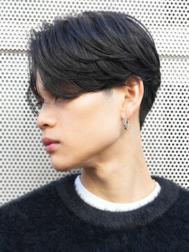 フィフスパーク(fifth PARK) ニュアンスパーマ大人毛流れセンターパートルーズパーマ緩め