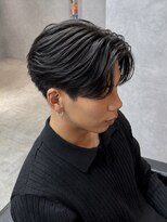 アンディ 御堂筋なんば店(ANDY)&nbsp;韓国風センターパートカルマパーマ/難波/メンズサロン