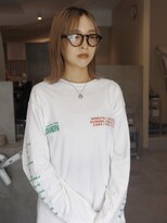 キールーム 伊丹西台店(Kir'oom)&nbsp;［トップスタイリスト:香川］ペールベージュ/外ハネボブ