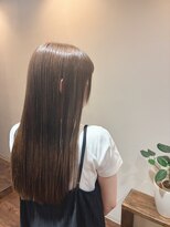 セレスト 心斎橋店(CELESTE)&nbsp;【縮毛矯正×髪質改善】芯から潤うカシミアシルクストレート