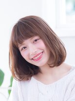 オーブ ヘアー ビーヴ 調布店(AUBE HAIR beve) ☆ワイドバングが好印象なボブスタイル☆