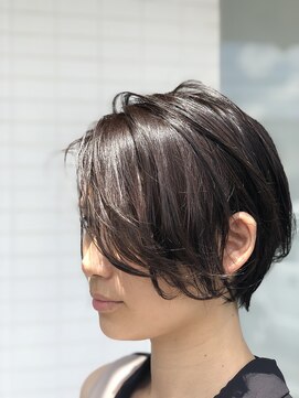 ハコ(ha co) 菊池指名 ばっさりショート