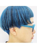 クク(QUQU)&nbsp;コントラストブルーショート