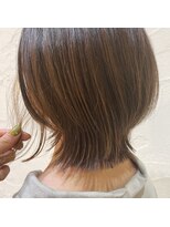 アンズ ヘアー(ann's hair) レイヤースタイルで小顔見せ