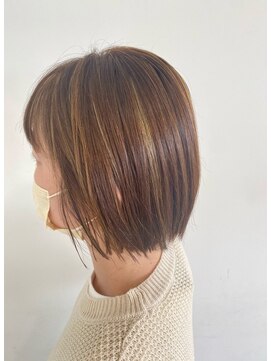 ヘアークラフト アニー 南郷18丁目店(HAIR CRAFT Annie) 白髪をぼかすハイライトカラー☆