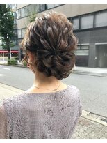 エンタリティ(entality) 【entality】大人可愛いシンプル華やかお呼ばれアップ