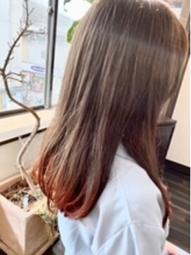 アーク(Ark) 裾カラー　　マンダリンオレンジ