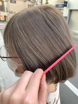 ロイジー(roijir) 表参道 roijir ハイトーン ×ミルクティーベージュ