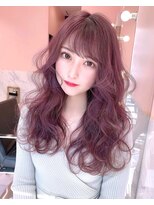 ルイ(LOUIS)&nbsp;【 LOUIS 】色落ちまで可愛い くすみピンクカラー