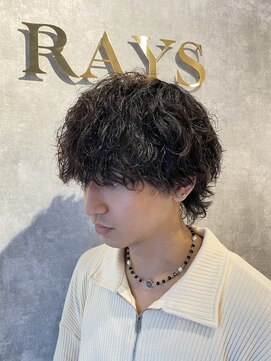 レイズ 名古屋(RAYS) ラフスパイラルランダムパーマ k