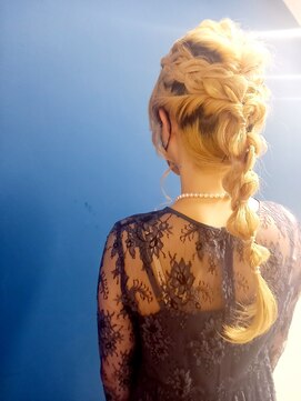 ヘアリゾートエーアイ 高田馬場店(hair resort Ai) 20代30代40代マロンベージュ/Aラインボブ/かきあげ[高田馬場駅]