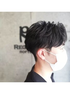 レガロ 北口店(REGALO) 緩めツーブロックパーマ/ツーブロック刈り上げ/20代30代40代50代