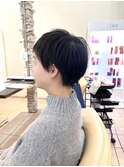 耳だしベリーショート