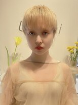 アンアミ シブヤ(Un ami shibuya) ハイトーンカラー/ブロンドカラー/ショートウルフ