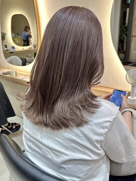 ヒビヲ(HIBIO) ハイライトダブルカラーケアブリーチインナーカラーグレージュ