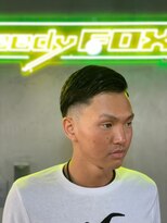 グリーディーフォックス 三軒茶屋(GreedyFOX)&nbsp;波巻き/マッシュパーマ/ウルフ/ハイライト<理容室>三軒茶屋