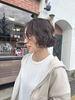 オアズヘアービィグラッド(ORe'S HAIR BE GLaD) 【新潟/似合わせ/オージュア】大人なパーマボブ