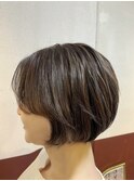 ナチュラルショートボブ  2401