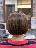 お手入れ楽なボブ