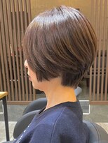 アトリエコア(Atelier Coa)&nbsp;ショートカットショートボブハンサムショートグレージュカラー