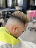 ヘアーラボ 樟葉(Hair Labo)&nbsp;Textured crop スキンフェード 南楠葉