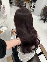 ハピネス 梅田茶屋町店(HAPPINESS)&nbsp;韓国ヘア/レイヤーロング/髪質改善/ブリーチなし/ピンクブラウン