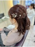 土浦×お呼ばれハーフアップ×10代20代