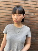 レイヤーカット/ウェーブパーマ/前髪/こなれミディ[代官山駅]