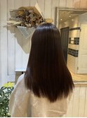 【DRAN京橋店】髪質改善×ボルドーブラウン