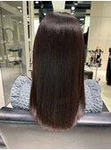 透明感たっぷりショコラブラウンカラー