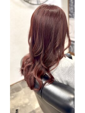 ウルトラヘアー ULTRA HAIR ワインレッドカラー