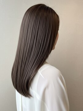 エル 新小岩(elu) 美髪/ワイドバング/レイヤーカット/くすみベージュ/新小岩駅