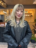 ジュール(JOULE'S)&nbsp;ホワイトブロンド/イメチェンレイヤー/ローライト