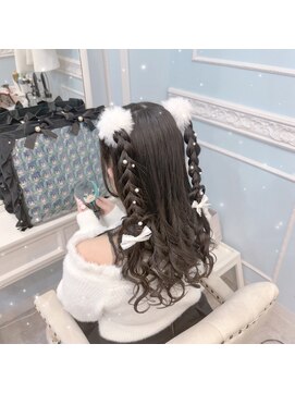 新宿コットン(cotton hair) ダウンスタイル